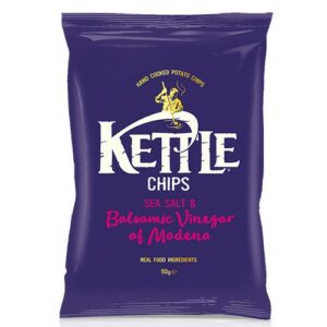 KETTLE SEA SALT & BALSAMIC VINEGAR 150 GRMS
