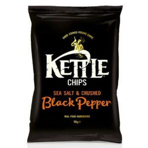KETTLE SEA SALT & CRUSHED PEPPER 150 GRMS