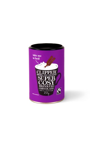 CLIPPER ORG HOT CHOCOLATE DRINK 250 GRMS