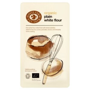 DOVES FARM ORGANIC PLAIN WHITE FLOUR GF 1 KG