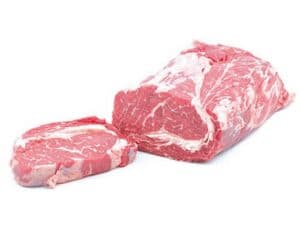 FRESH IRISH ANGUS GRASS FED RIBEYE
