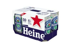 HEINEKEN BEER ZERO CAN PACK 6X330 ML