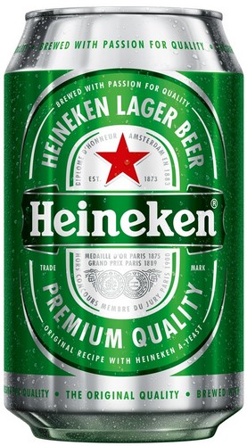 HEINEKEN BEER IN CANS 330 ML
