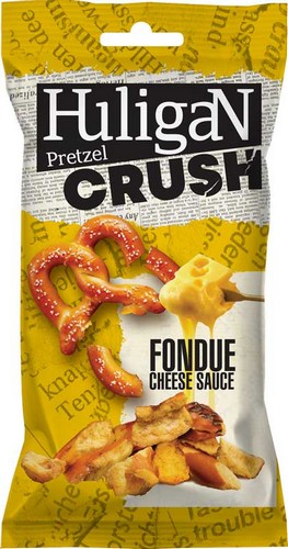 HULIGAN PRETZEL CRUSH FONDUE CHEESE 65 GRMS
