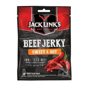 JACK LINKS BEEF JERKY SWEET & HOT 25 GRMS