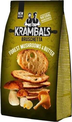 KRAMBALS BRUSCHETTA MUSHROOMS & BUTTER 70 GRMS