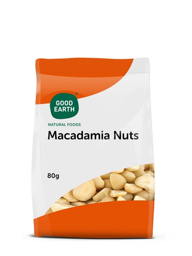 GOOD EARTH MACADAMIA NUTS 80 GRMS