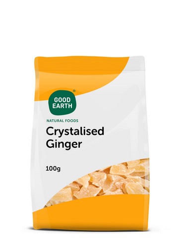 GOOD EARTH GINGER CRYSTALLISED 100 GRMS