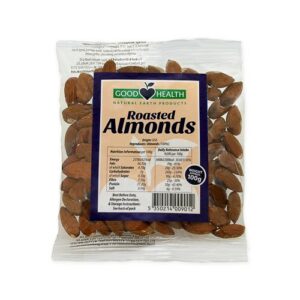 GOOD HEALTH ROASTED ALMONDS 100 GRMS
