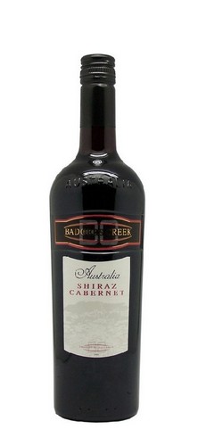 BADGERS CREEK AUSTRALIAN SHIRAZ CABERNET 750 ML