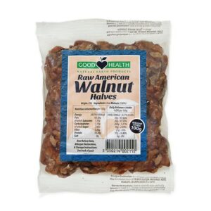 GOOD HEALTH WALNUT HALVES USA 100 GRMS