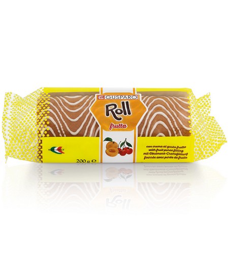 GUSPARO ROLL FRUTTA 200 GRMS