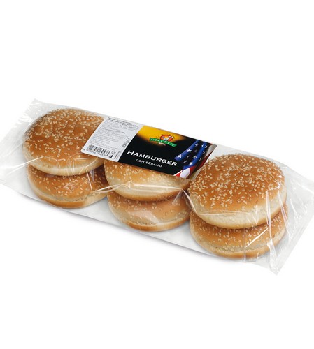 GECCHELE PANINI BURG SESAME SML 300 GRMS