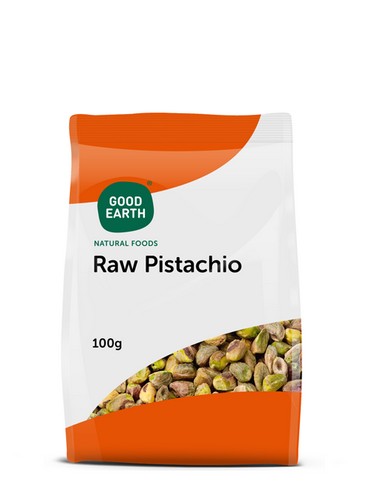 GOOD EARTH RAW PISTACCHIO 100 GRMS