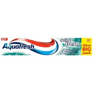 AQUAFRESH TOOTHPASTE ACTIVE FRESH 125 ML