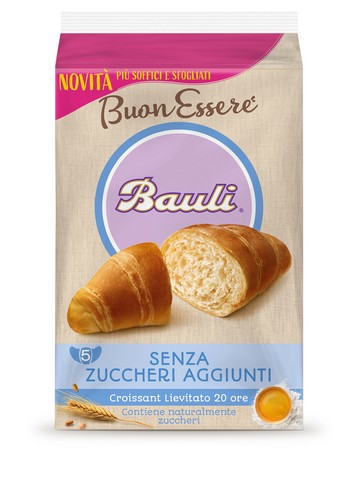 BAULI CROSSANT PLAIN NO SUGAR 5X37 GRMS