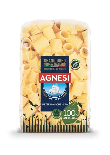 AGNESI BIO MEZZE MANICHE 100% 500 GRMS