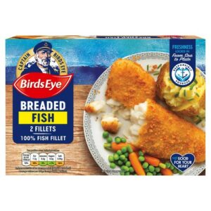 BIRDS EYE 2 FISH FILLETS IN CRUMBS 200 GRMS