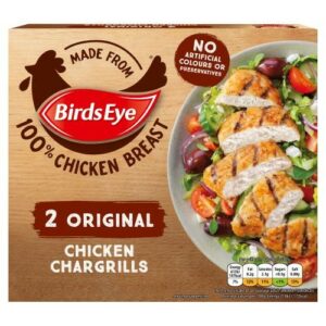 BIRDS EYE CHICKEN GRILLS X 2 ORIGINAL 170 GRMS