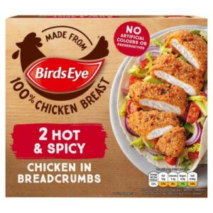 BIRDS EYE HOT & SPICY CHICKEN 180 GRMS