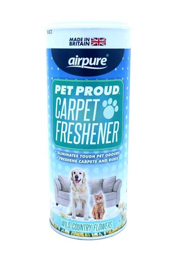 AIRPURE PET PROUD CARPET FRESHNER 350 GRMS