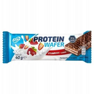 6PAK PROTEIN WAFER STRAWBERRY