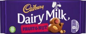 CADBURY DAIRY MILK FRUIT & NUT 110 GRMS