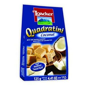 LOACKER QUADRATINI COCO 125 GRMS