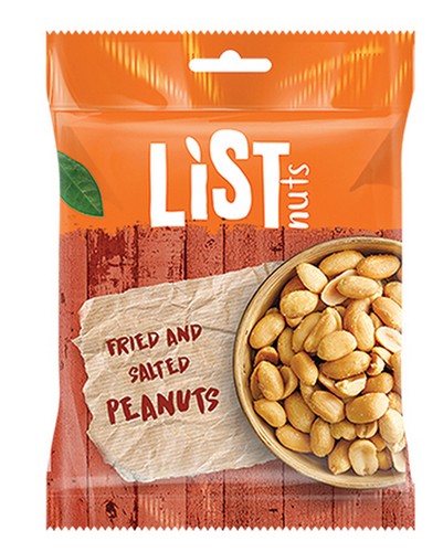 LIST FRIED & SALTED PEANUT 150 GRMS