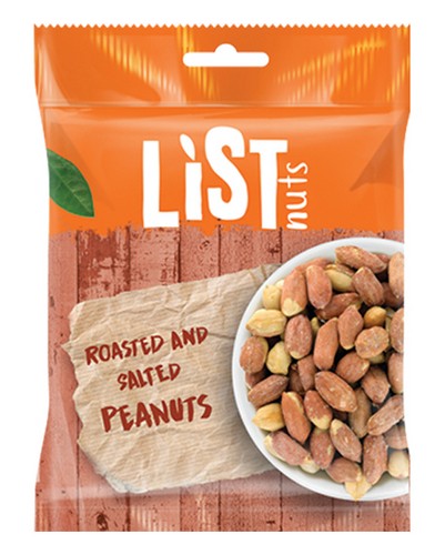 LIST ROASTED & SALTED PEANUT 150 GRMS