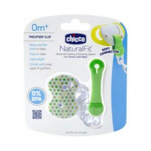 CHICCO CLIP WITH CHAIN NATURAL 1 PCS.