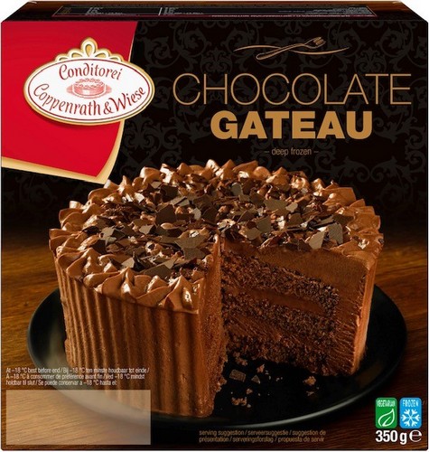 CONDITOREI COPPENRATH & WIESE CHOCOLATE GATEAU 350 GRMS