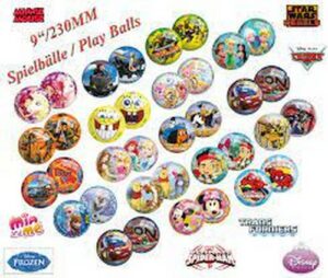 JOHN LICENSED BALLS ASS 9" 1 PCS.