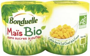 BONDUELLE BIO SWEETCORN CLUSTER 2X150 GRMS