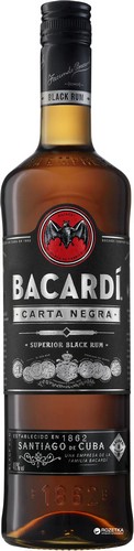 BACARDI RUM REMIUM BLACK 700 ML