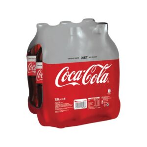 COCA COLA DIET COKE 6X1.5 LTR