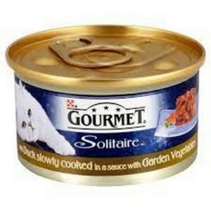 PURINA GOURMET SOLITAIRE SC DUCK 85 GRMS