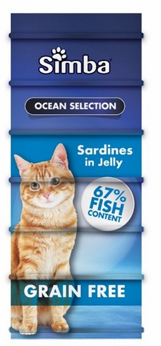 SIMBA OCEAN SEL SARDINE 6 PACK 6X85 GRMS