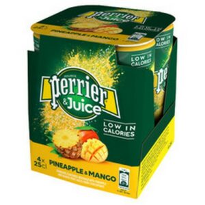 PERRIER JUICE PIN MANGO 4PACK 4X250 ML