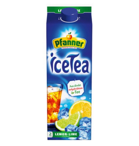 PFANNER ICE TEA LEMON-LIME 2 LTR