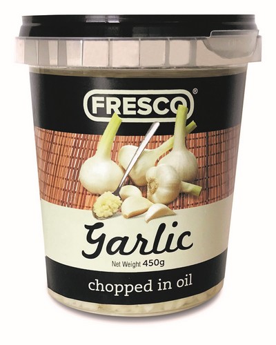 BRESC CHOPPED GARLIC 450 GRMS