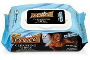 PRINCE BABY POWDER CLEANING WIPES X80