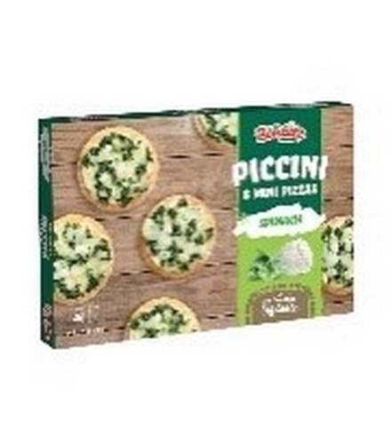 BONTATE MINI PIZZA SPINACH 260 GRMS