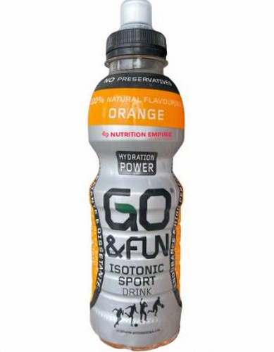 GO & FUN ISOTONIC ORANGE GF 550 ML